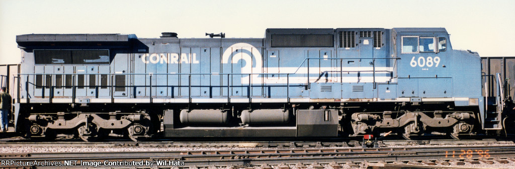 Conrail C40-8W 6089